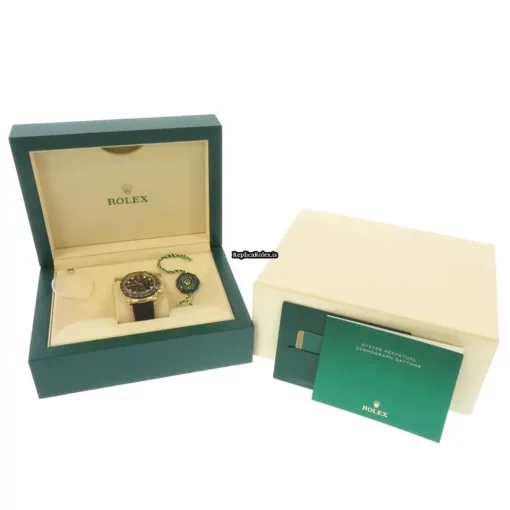 Special Replica Rolex Daytona 116518lng Caliber 4130 Automatic Movement 40mm Yellow Gold Case Mens/unisex Watch - Image 16