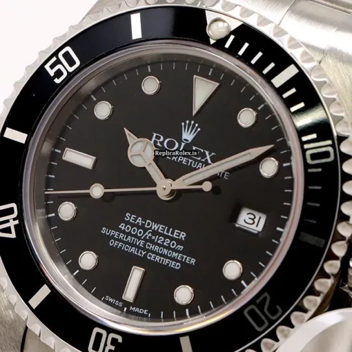 Fine Fakes Rolex Sea-dweller 4000 16600 Caliber 3135 Automatic Movement 40mm Steel Case Watch - Image 5