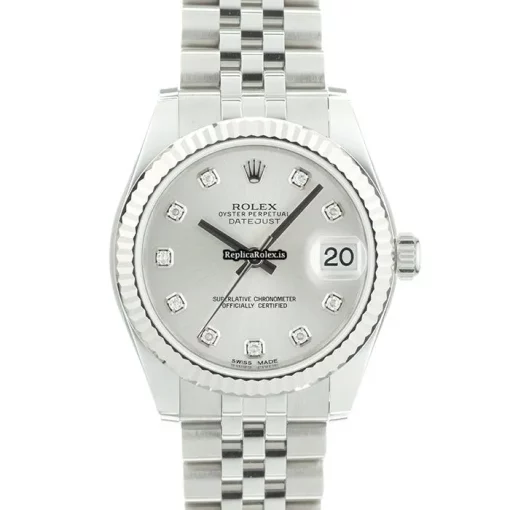 Fabulous Replica Rolex Lady-datejust 178274g Automatic Movement 31mm Gold/steel Case Watch