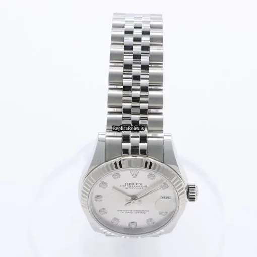 Fabulous Replica Rolex Lady-datejust 178274g Automatic Movement 31mm Gold/steel Case Watch - Image 11