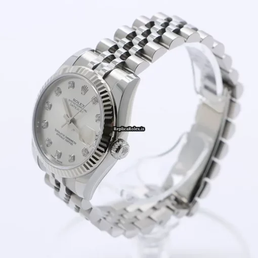 Fabulous Replica Rolex Lady-datejust 178274g Automatic Movement 31mm Gold/steel Case Watch - Image 4