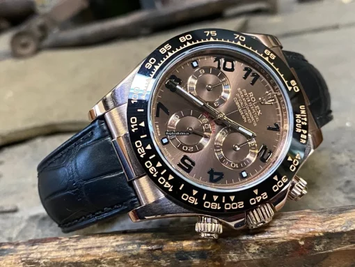 Offering Replica Rolex Daytona 116515ln Caliber 4130 Automatic Movement 40mm Rose Gold Case Mens/unisex Watch - Image 2