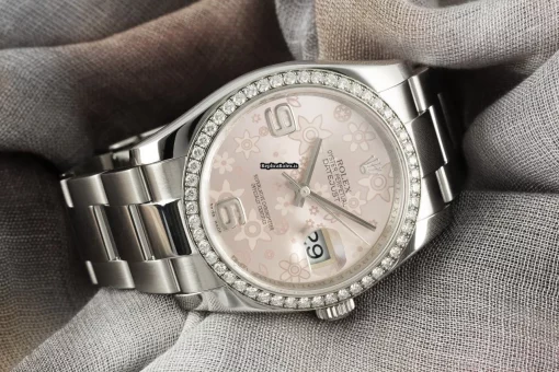 Mind-boggling Copy Rolex Lady-datejust 116244 Caliber 3135 Automatic Movement 36mm Gold/steel Case Womens Watch - Image 3