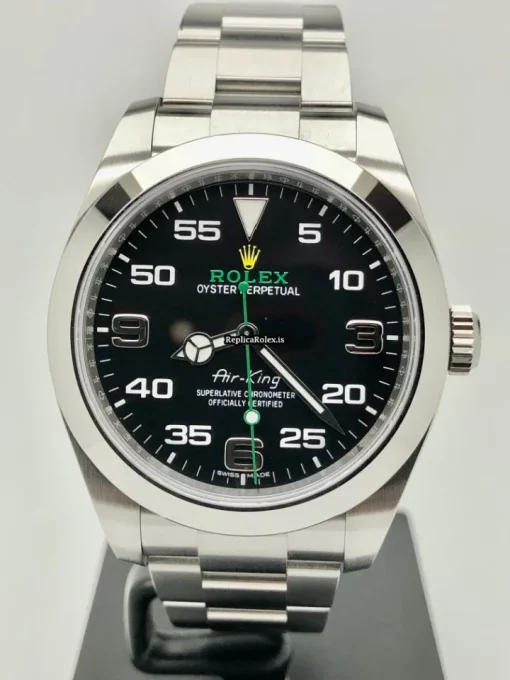 Quality Fake Rolex Air King 116900 Caliber 3131 Automatic Movement 40mm Steel Case Mens/unisex Watch