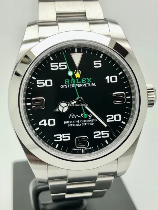 Quality Fake Rolex Air King 116900 Caliber 3131 Automatic Movement 40mm Steel Case Mens/unisex Watch - Image 12