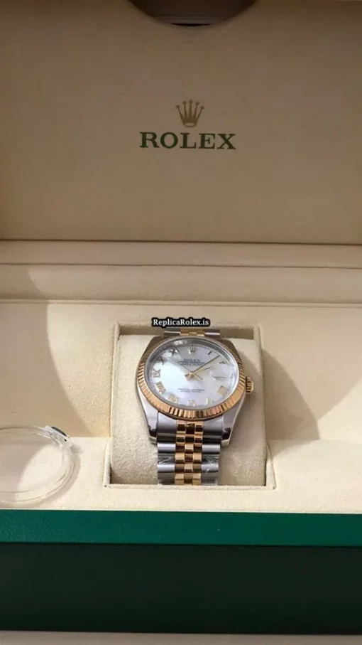 Special Fake Rolex Datejust 116233 Caliber 3135 Automatic Movement 36mm Gold/steel Case Mens/unisex Watch