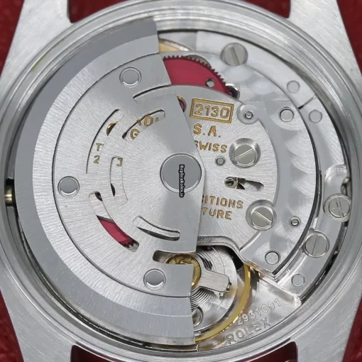 Terrific Fake Rolex Oyster Perpetual 67180 Caliber 2130 Automatic Movement 26x42mm Steel Case Womens Watch - Image 11