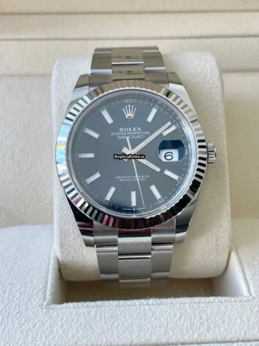 Lovely Replica Rolex Datejust 41 Caliber 3235 Automatic Movement 41mm Steel Case Mens/unisex Watch - Image 4