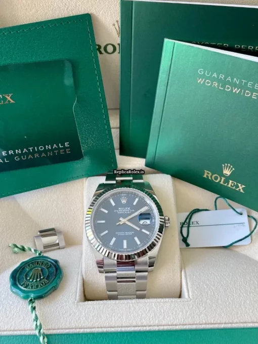 Lovely Replica Rolex Datejust 41 Caliber 3235 Automatic Movement 41mm Steel Case Mens/unisex Watch - Image 5