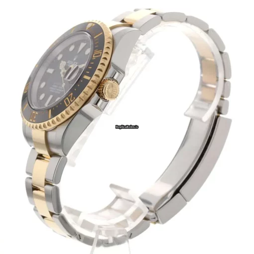 Cool Imitation Rolex Sea-dweller 126603 Caliber 3235 Automatic Movement 43mm Gold/steel Case Mens/unisex Watch - Image 2