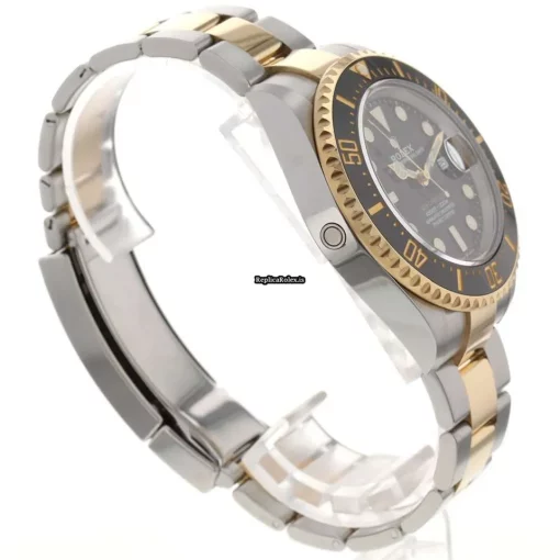 Cool Imitation Rolex Sea-dweller 126603 Caliber 3235 Automatic Movement 43mm Gold/steel Case Mens/unisex Watch - Image 4