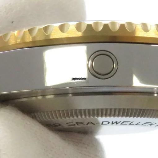 Cool Imitation Rolex Sea-dweller 126603 Caliber 3235 Automatic Movement 43mm Gold/steel Case Mens/unisex Watch - Image 7