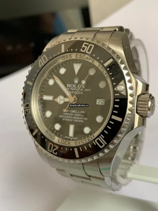 Superb Fake Rolex Sea-dweller Deepsea 116660 Caliber 3135 Automatic Movement 44mm Steel Case Mens/unisex Watch