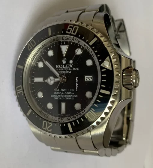 Superb Fake Rolex Sea-dweller Deepsea 116660 Caliber 3135 Automatic Movement 44mm Steel Case Mens/unisex Watch - Image 7