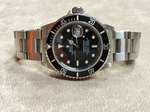 Terrific Replica Rolex Submariner Date 16610 Caliber 3135 Automatic Movement 40mm Steel Case Mens/unisex Watch