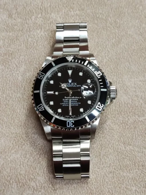 Terrific Replica Rolex Submariner Date 16610 Caliber 3135 Automatic Movement 40mm Steel Case Mens/unisex Watch - Image 6