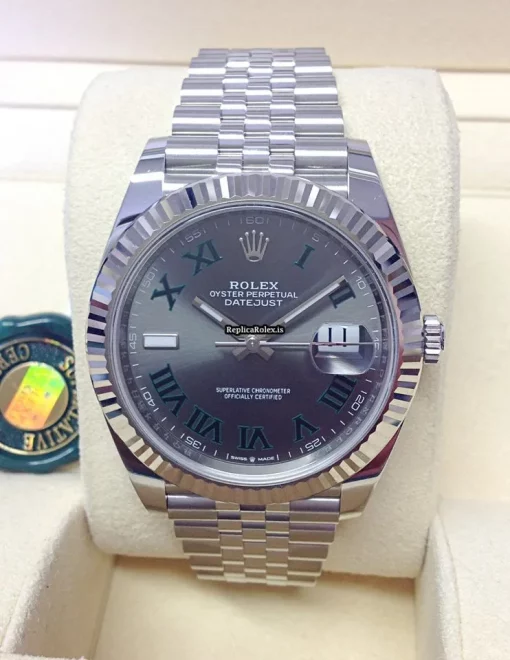 Wonderful Replica Rolex Datejust 126334 Caliber 3235 Automatic Movement 41mm Steel Case Mens/unisex Watch - Image 4