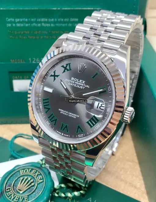 Wonderful Replica Rolex Datejust 126334 Caliber 3235 Automatic Movement 41mm Steel Case Mens/unisex Watch - Image 7