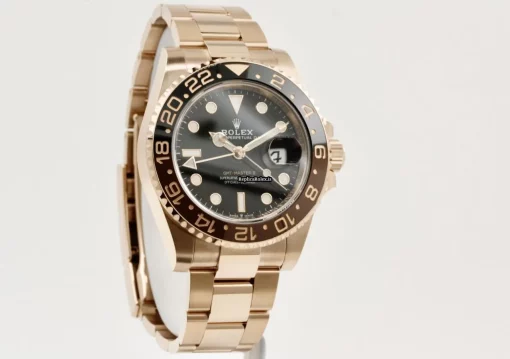 Inexpensive Replica Rolex Gmt-master II 126715chnr Caliber 3285 Automatic Movement 40mm Rose Gold Case Mens/unisex Watch