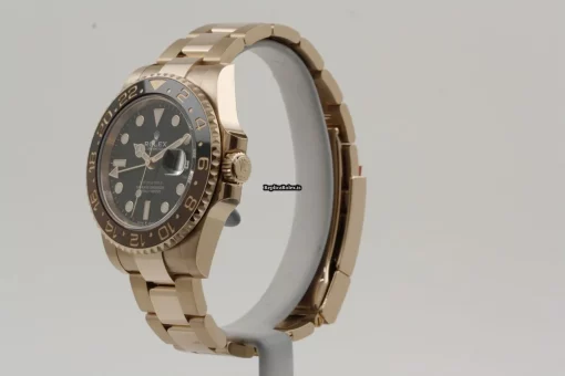 Inexpensive Replica Rolex Gmt-master II 126715chnr Caliber 3285 Automatic Movement 40mm Rose Gold Case Mens/unisex Watch - Image 2