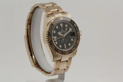 Inexpensive Replica Rolex Gmt-master II 126715chnr Caliber 3285 Automatic Movement 40mm Rose Gold Case Mens/unisex Watch - Image 8