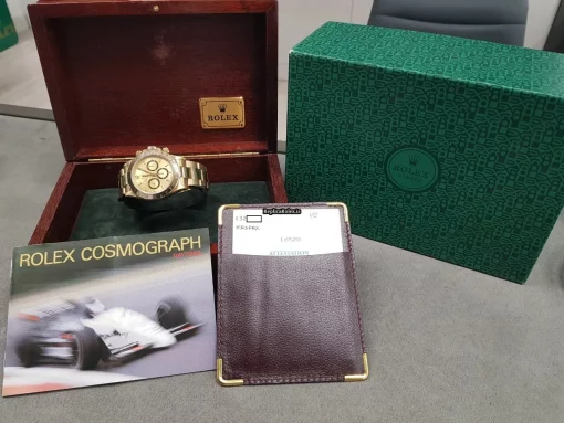 Lovely Replica Rolex Daytona 16528 Automatic Movement 40mm Yellow Gold Case Mens/unisex Watch - Image 11