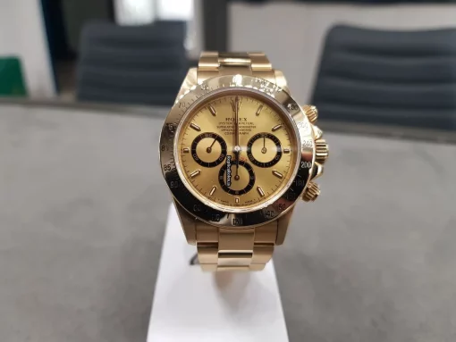Lovely Replica Rolex Daytona 16528 Automatic Movement 40mm Yellow Gold Case Mens/unisex Watch - Image 2