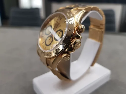 Lovely Replica Rolex Daytona 16528 Automatic Movement 40mm Yellow Gold Case Mens/unisex Watch - Image 3