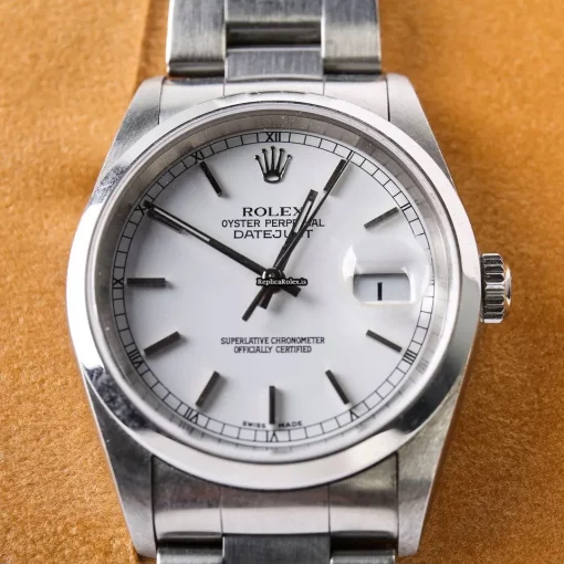 Perfect Replicas Rolex Datejust 16200 Caliber 3135 Automatic Movement 36mm Steel Case Mens/unisex Watch - Image 3
