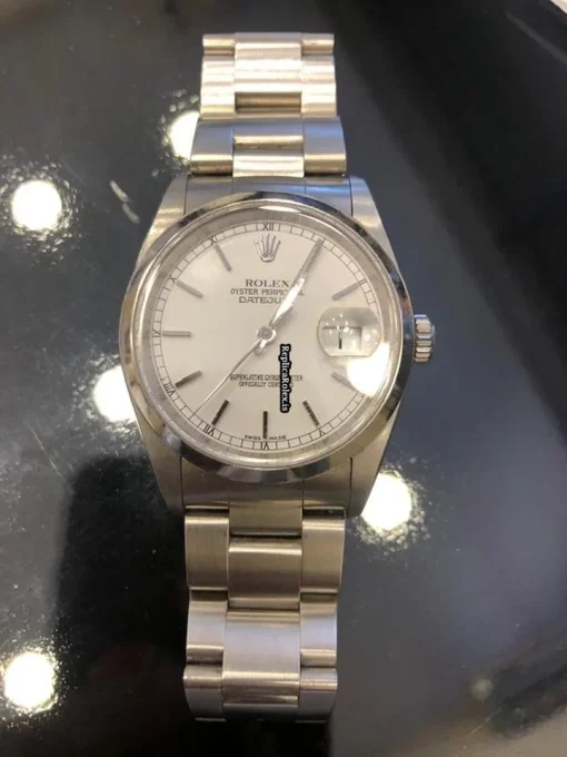 Perfect Replicas Rolex Datejust 16200 Caliber 3135 Automatic Movement 36mm Steel Case Mens/unisex Watch - Image 6