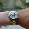 Attractive Fakes Rolex Daytona 16523 Caliber 4030 Automatic Movement 40mm Gold/steel Case Mens/unisex Watch