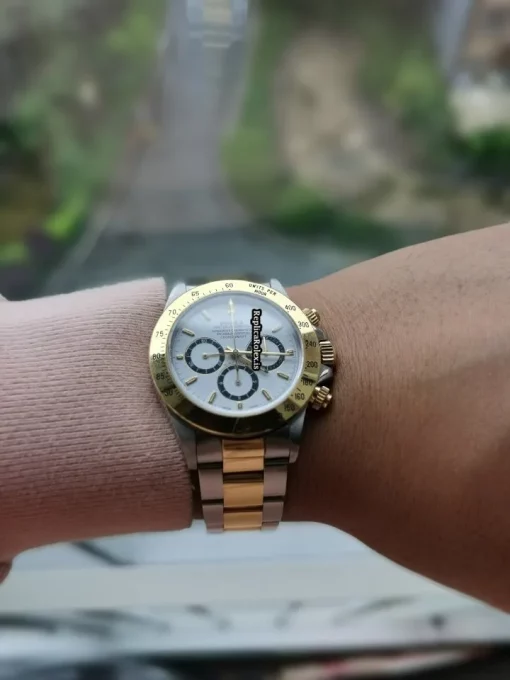 Attractive Fakes Rolex Daytona 16523 Caliber 4030 Automatic Movement 40mm Gold/steel Case Mens/unisex Watch