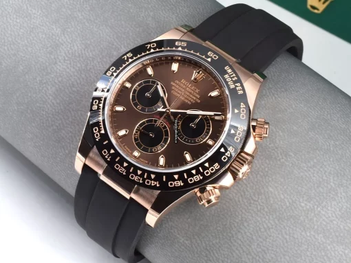 Durable Replica Rolex Daytona 116515ln Caliber 4130 Automatic Movement 40mm Rose Gold Case Mens/unisex Watch