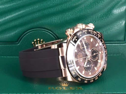 Durable Replica Rolex Daytona 116515ln Caliber 4130 Automatic Movement 40mm Rose Gold Case Mens/unisex Watch - Image 6