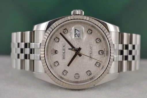 Discount Copy Rolex Datejust 116234-0084 Automatic Movement 36mm Gold/steel Case Mens/unisex Watch
