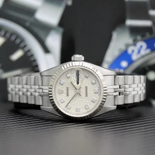 Special Replica Rolex Lady-datejust 69174 Caliber 2135 Automatic Movement 26x42mm Steel Case Womens Watch - Image 5