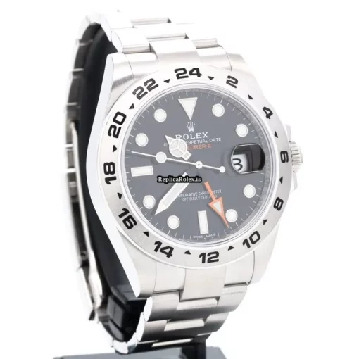 Swiss Copies Rolex Explorer II 216570 Caliber 3187 Automatic Movement 42mm Steel Case Mens/unisex Watch - Image 8