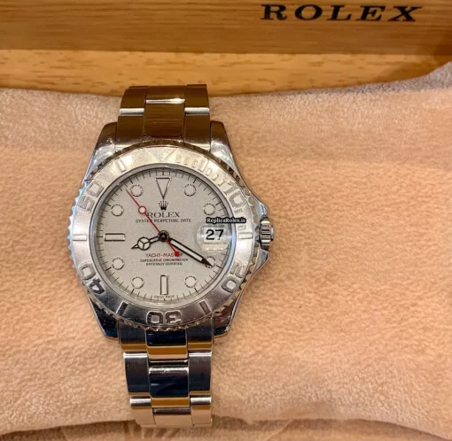 Perfect Imitation Rolex Yacht-master 168622 Caliber 2235 Automatic Movement 35mm Steel Case Mens/unisex Watch - Image 4