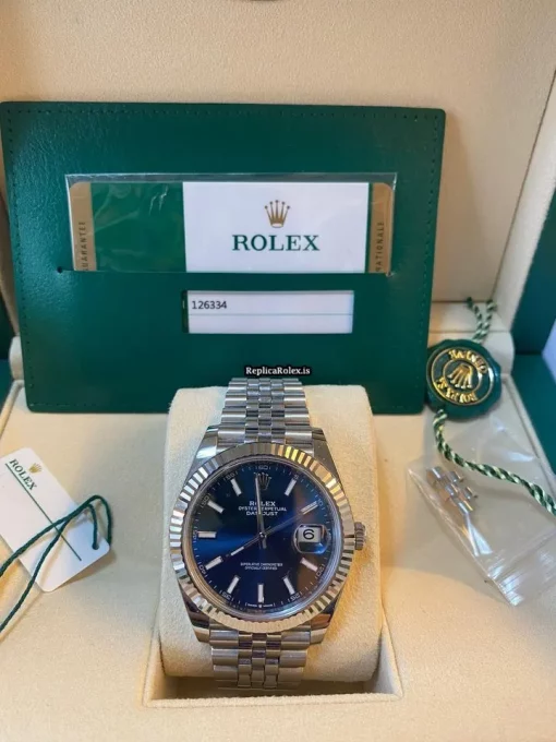 Nice Fakes Rolex Datejust 126334 Caliber 3235 Automatic Movement 41mm Steel Case Mens/unisex Watch