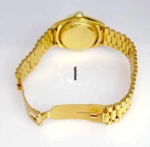 Incredible Replica Rolex Lady-datejust 69178 Automatic Movement 26mm Yellow Gold Case Womens Watch - Image 5