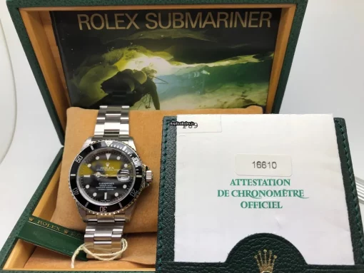 High-end Imitation Rolex Submariner Date 16610 Caliber 3135 Automatic Movement 40mm Steel Case Mens/unisex Watch - Image 14