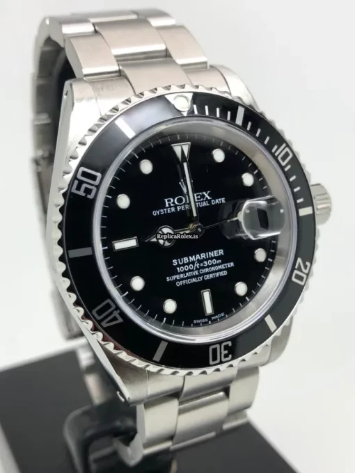 High-end Imitation Rolex Submariner Date 16610 Caliber 3135 Automatic Movement 40mm Steel Case Mens/unisex Watch - Image 5