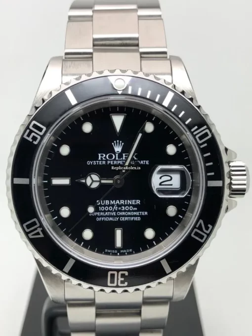 High-end Imitation Rolex Submariner Date 16610 Caliber 3135 Automatic Movement 40mm Steel Case Mens/unisex Watch - Image 9
