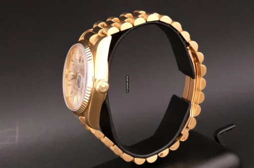 Wholesale Replica Rolex Day-date 36 18038 Caliber 3055 Automatic Movement 36mm Yellow Gold Case Mens/unisex Watch - Image 7