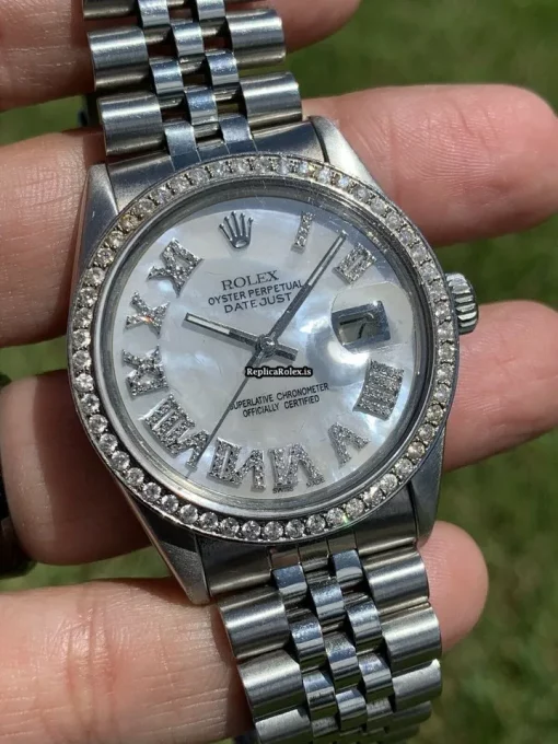 Fantastic Replica Rolex Datejust 16014 Caliber 3035 Automatic Movement 36mm Steel Case Mens/unisex Watch - Image 2