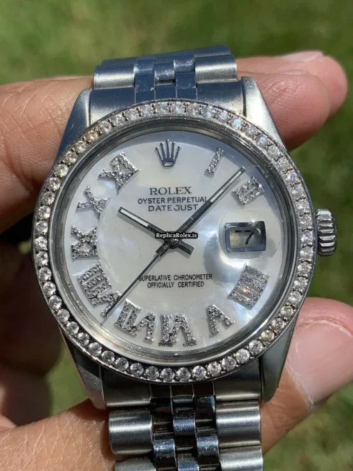 Fantastic Replica Rolex Datejust 16014 Caliber 3035 Automatic Movement 36mm Steel Case Mens/unisex Watch - Image 3