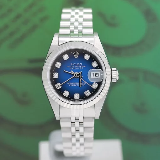 Fine Knockoff Rolex Lady-datejust 79174 Caliber 2235 Automatic Movement 26x42mm Steel Case Womens Watch - Image 3