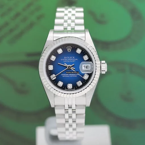 Fine Knockoff Rolex Lady-datejust 79174 Caliber 2235 Automatic Movement 26x42mm Steel Case Womens Watch - Image 6