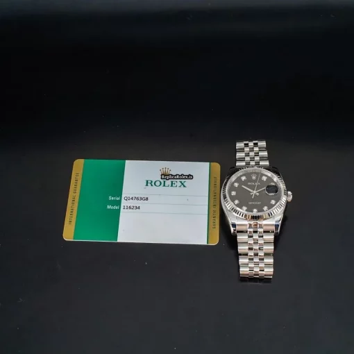 Fantastic Replica Rolex Datejust 116234 Caliber 3135 Automatic Movement 36mm Steel Case Mens/unisex Watch - Image 11