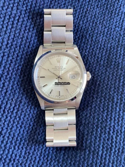 Mind-boggling Replica Rolex Datejust 16200 Caliber 3135 Automatic Movement 36mm Steel Case Mens/unisex Watch - Image 3